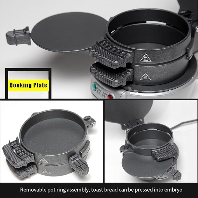 2024 New Multi-function Hamburger Machine Fried Egg Steak Machine Sandwich Breakfast Machine