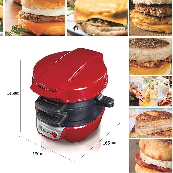 2024 New Multi-function Hamburger Machine Fried Egg Steak Machine Sandwich Breakfast Machine