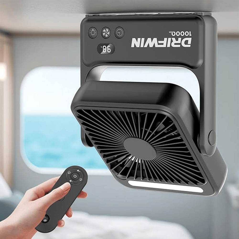 💫Magnetic Cruise Approved Fan with Night Light