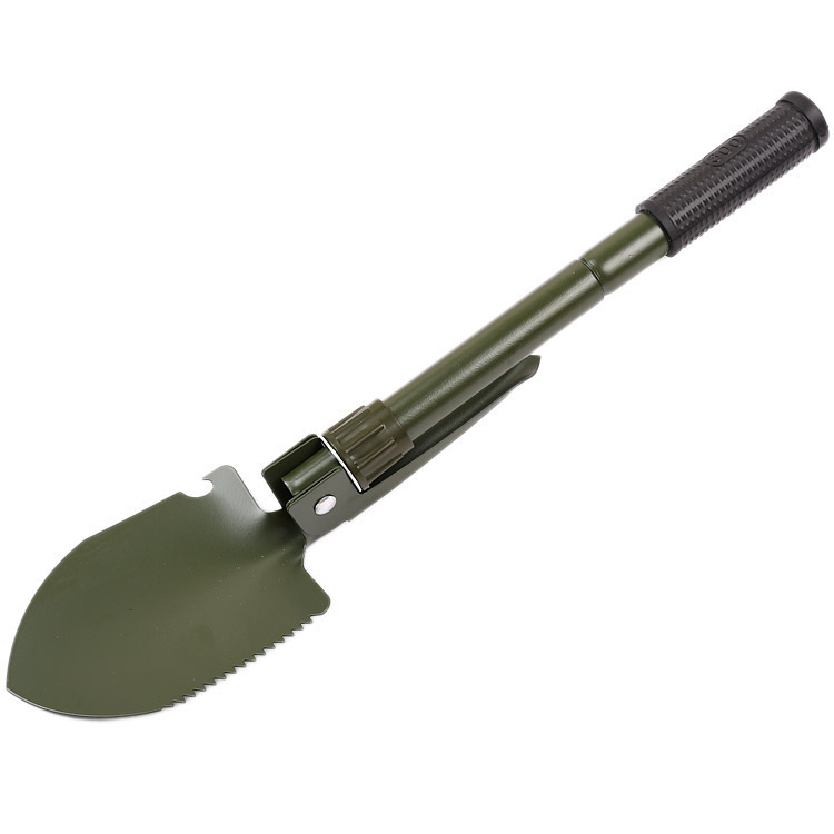 Multifunctional garden shovel for camping, suitable for camping/fishing/wild survival, etc. Shovel. Pickaxe and hoe three-in-one