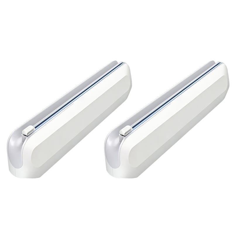 Aluminum Foil & Plastic Wrap Dispenser with Cutter