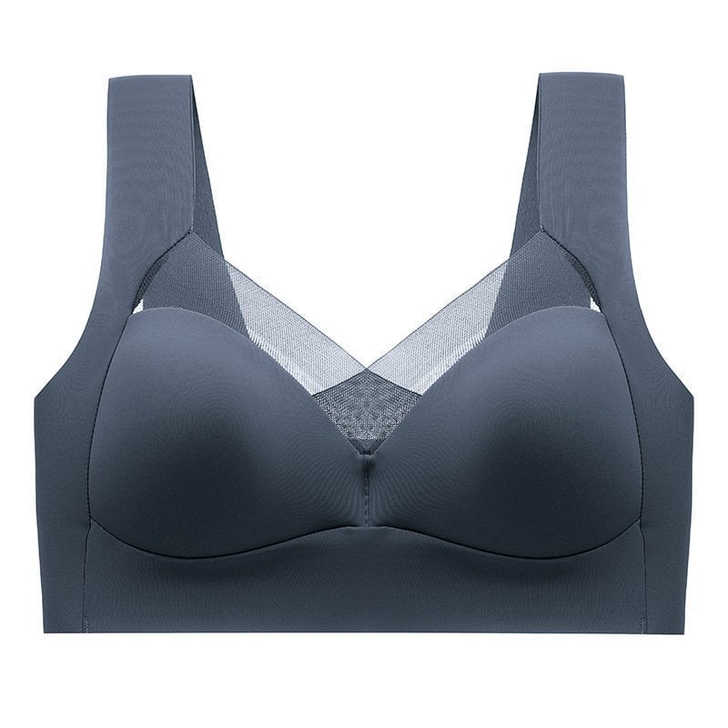 🔥Last Day Buy 1 Get 2 Free(Add 3 To The Cart)🔥-🔥Seamless Wireless Bras for Women Mesh Comfortable Padded Back Smoothing Bra