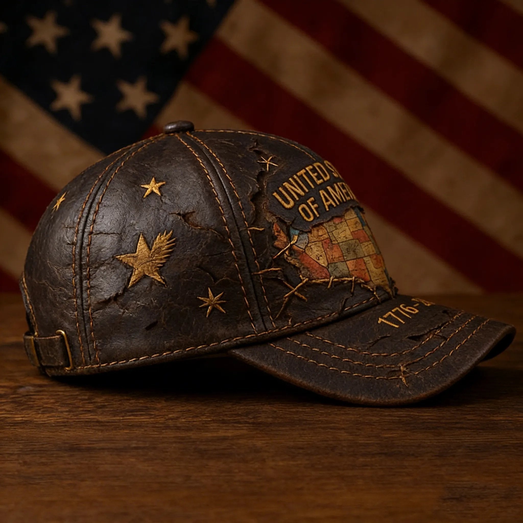 🏆 75K+ SOLD! 🔥US 250th Anniversary Printed Casual Hat