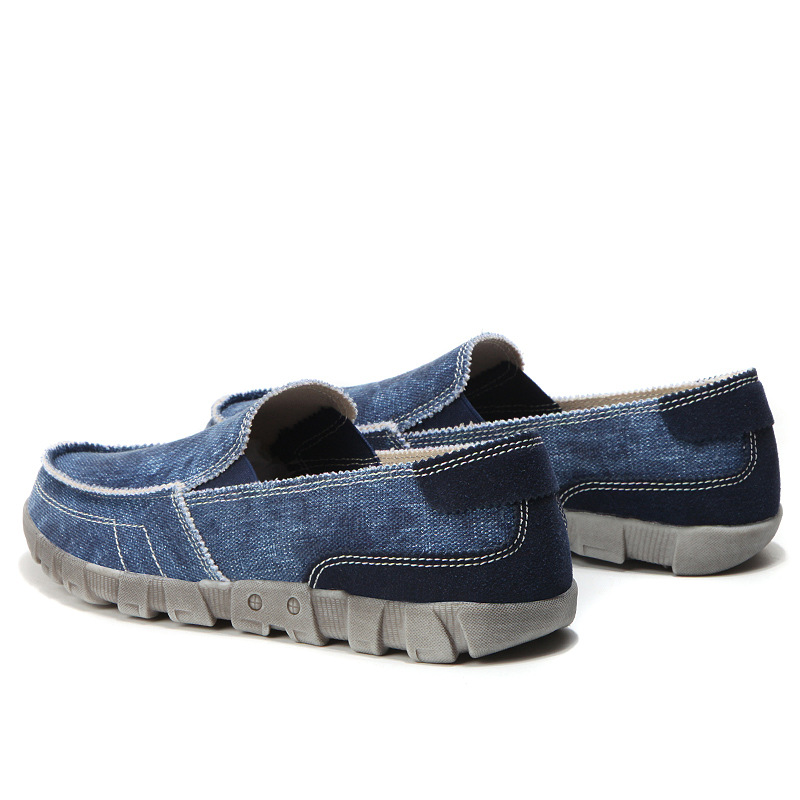 Men Denim Canvas Walking Shoes