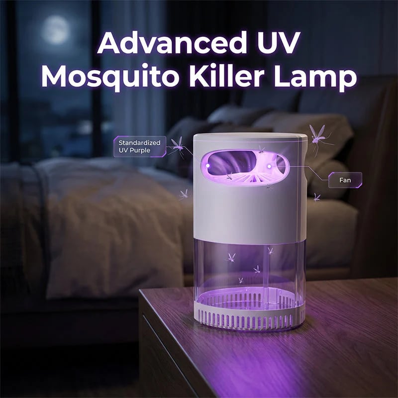 🦟 49% OFF! UV Mosquito Killer Lamp – quiet, USB, chemical-free. 50K+ sold! 🔇🌙