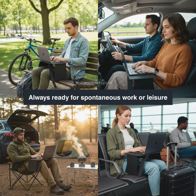 AUTOFOLD PRO™ - PORTABLE CAR DESK