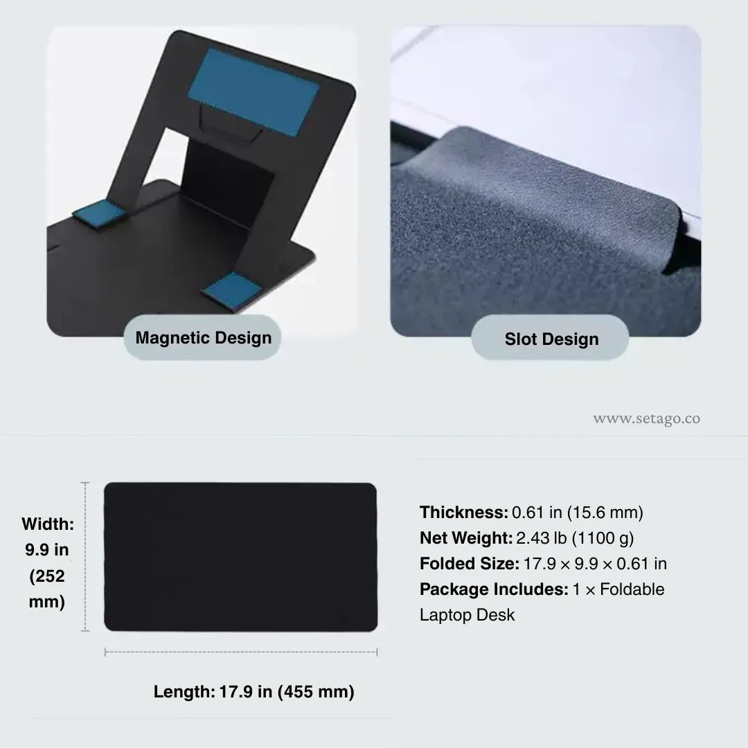 AUTOFOLD PRO™ - PORTABLE CAR DESK