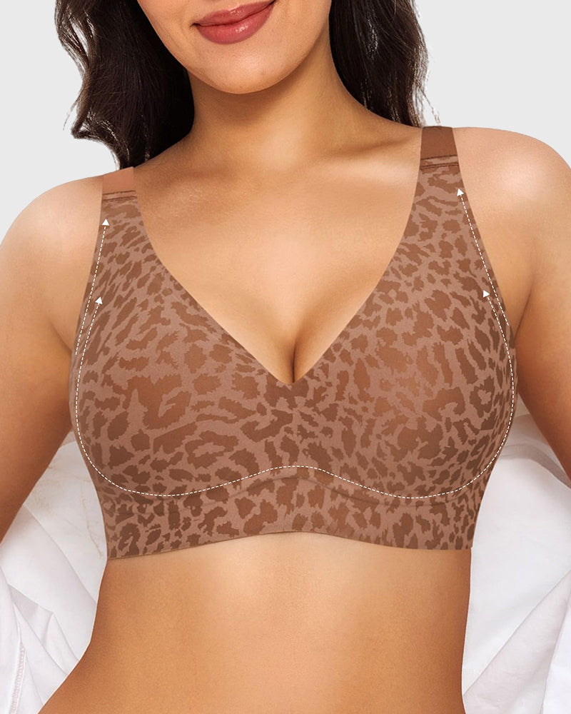 Comfortable Wireless Full Coverage Jelly Smoothing Bra