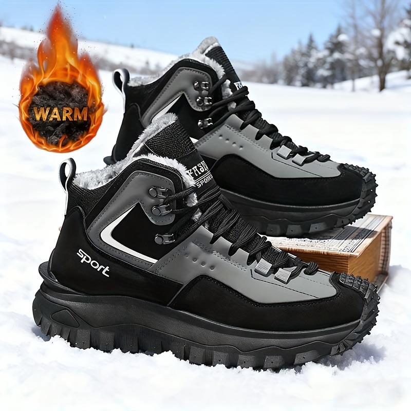 (⏰LAST DAY-70% OFF🛒)Men's Outdoor Hiking Boots - Waterproof, Non-Slip, Puncture-Proof And Smash-Proof; Correct Arch Support And Wide Toe - Suitable For Daily Wear And Outdoor Adventures