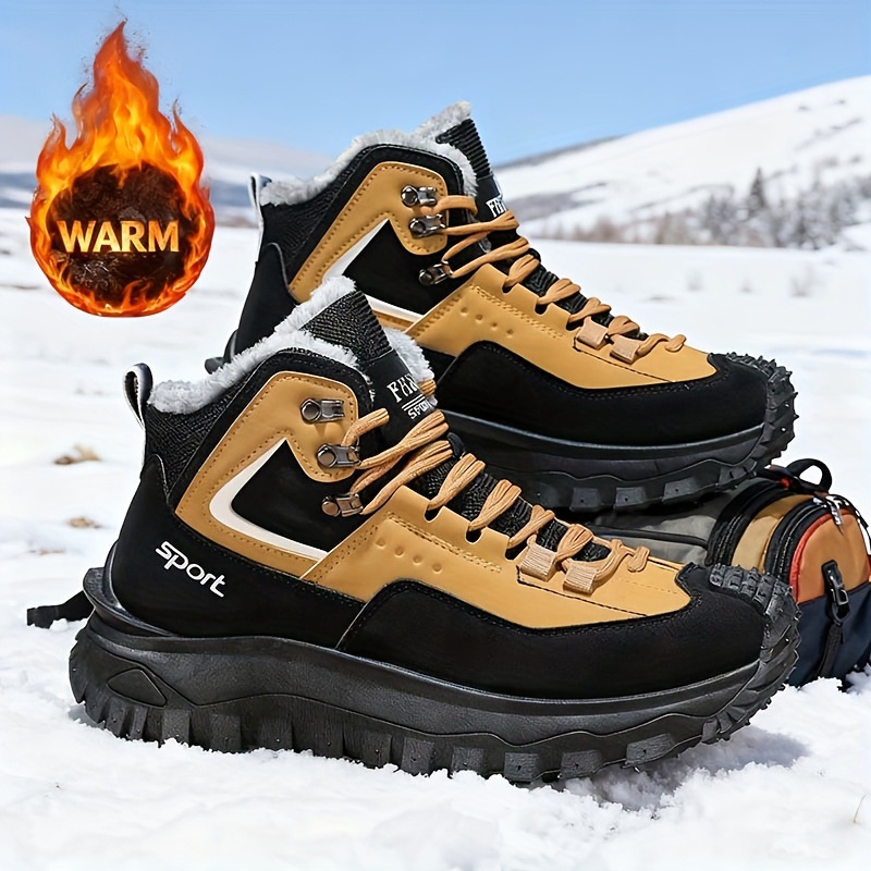 (⏰LAST DAY-70% OFF🛒)Men's Outdoor Hiking Boots - Waterproof, Non-Slip, Puncture-Proof And Smash-Proof; Correct Arch Support And Wide Toe - Suitable For Daily Wear And Outdoor Adventures