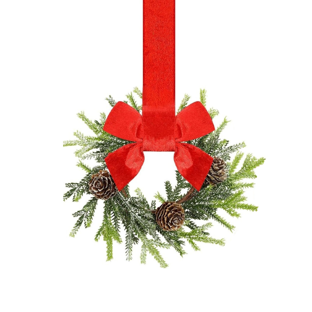 🎄Mini Christmas Wreaths✨Maximum Holiday Magic, Instant Festive Charm & Versatile Decor! 🎀