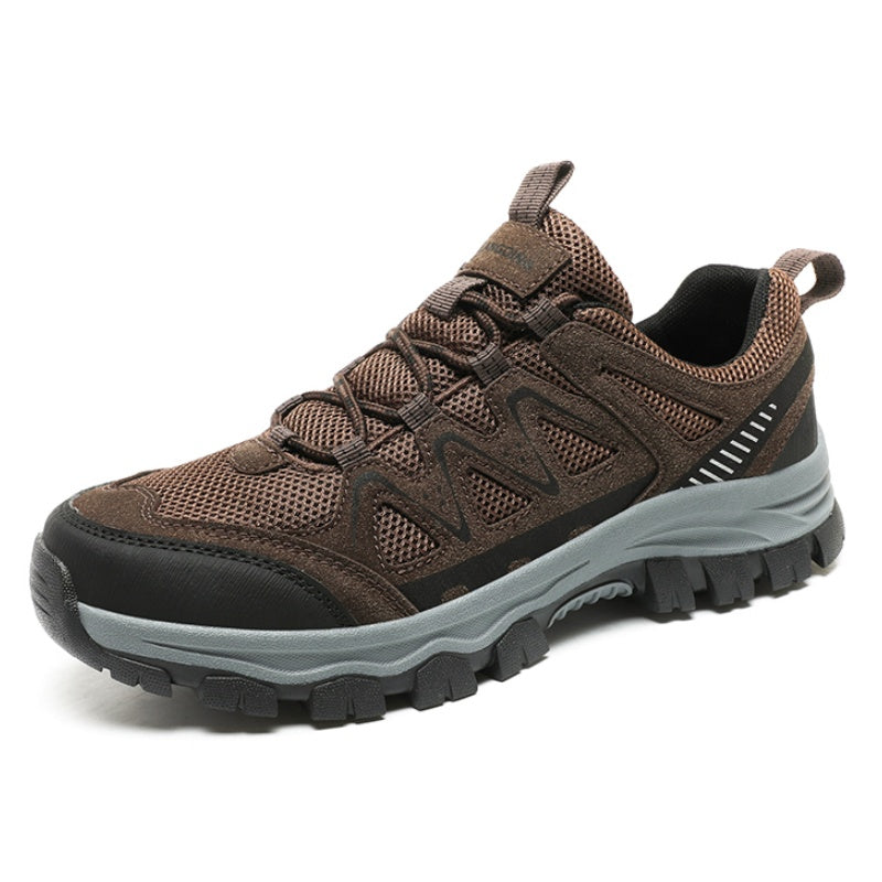 Men’s Athletic Work Shoes – Arch Support, Wide Toe Box, Breathable, Lightweight, Non-Slip, Built for Hiking & Outdoor Use