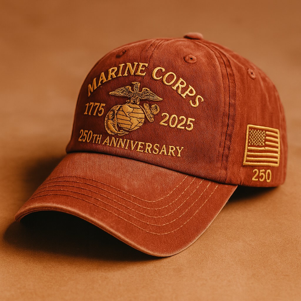 NEW USMC Retro Washed Cap – Honor That Never Fades
