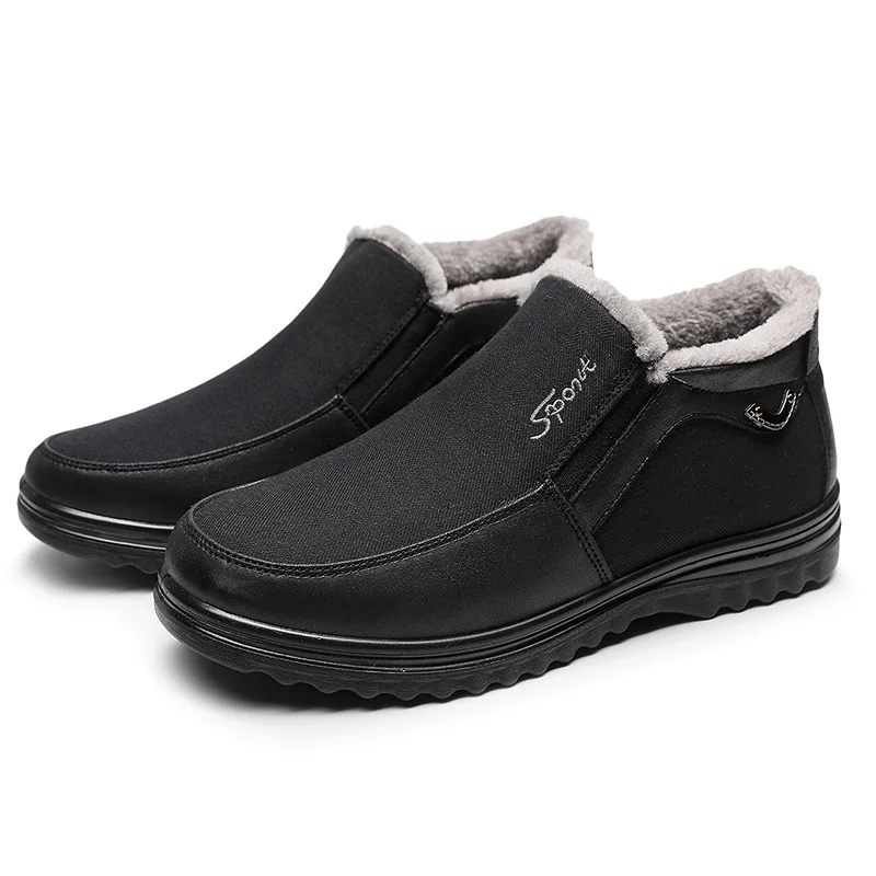 Men's Winter Fleece Warm Comfortable  Orthopedic Loafers