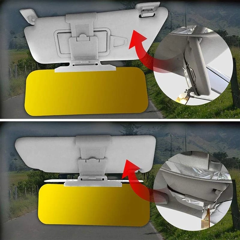 🚗Universal Car Sun Visor - 49% OFF 🔥Car Anti-Glare Visor for Day & Night