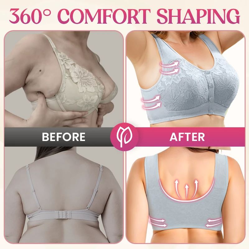 Posy Bra - Magic Comfort Front Closure Shaping Bra for Seniors