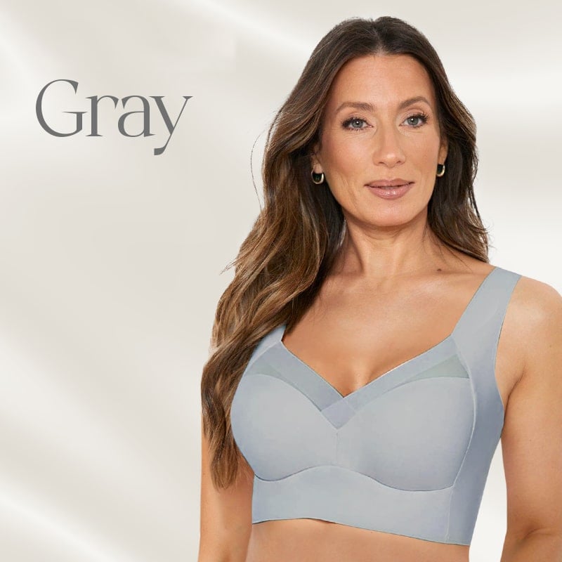 🔥Last Day Buy 1 Get 2 Free(Add 3 To The Cart)🔥-🔥Seamless Wireless Bras for Women Mesh Comfortable Padded Back Smoothing Bra
