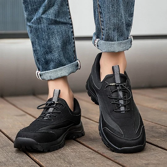 (👨‍⚕️Medical Certification®️) Men's Comfortable Orthopedic Shoes Waterproof Hiking Shoes Sneakers [Effect: Relieves Foot Pain]