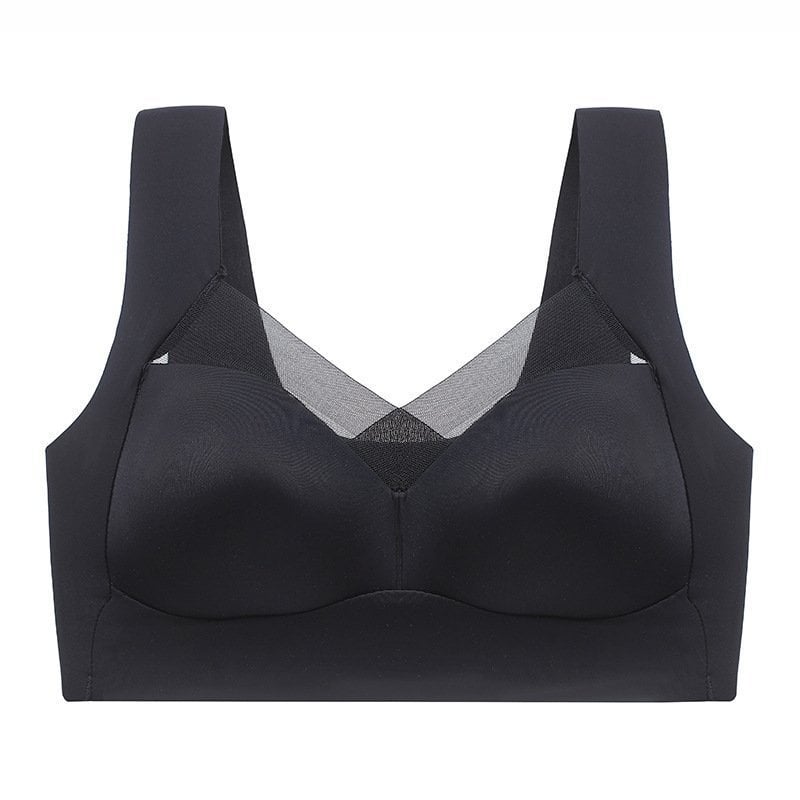 🔥Last Day Buy 1 Get 2 Free(Add 3 To The Cart)🔥-🔥Seamless Wireless Bras for Women Mesh Comfortable Padded Back Smoothing Bra