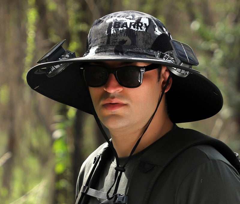 🔥EARLY SUMMER SALE 49% OFF⚡- Outdoor Wide Brim Sun Hat With Solar Fan