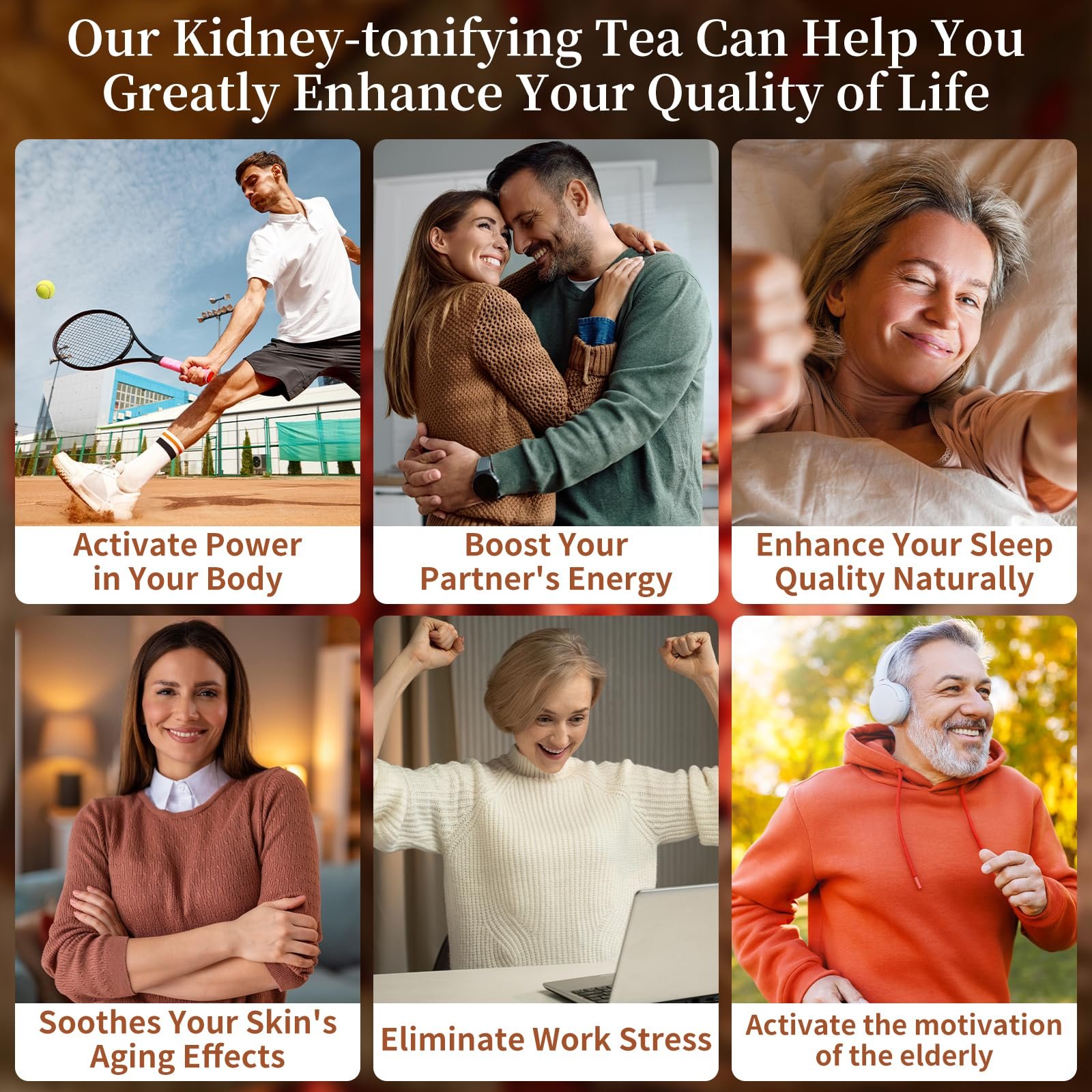 Premium 7-Herb Kidney & Energy Tonic Tea