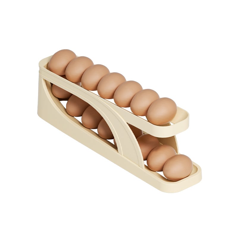 ⏰LAST DAY - 43% OFF👉New Automatic Roll-Down Double-layer Egg Dispenser