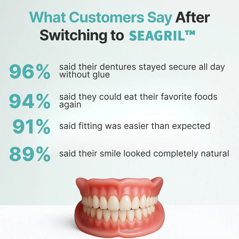 😁 Ends Today: 70% OFF! ⏰TEORLAND ™ Medical Full Denture with Strong Suctiond🦷More Confident Smile!