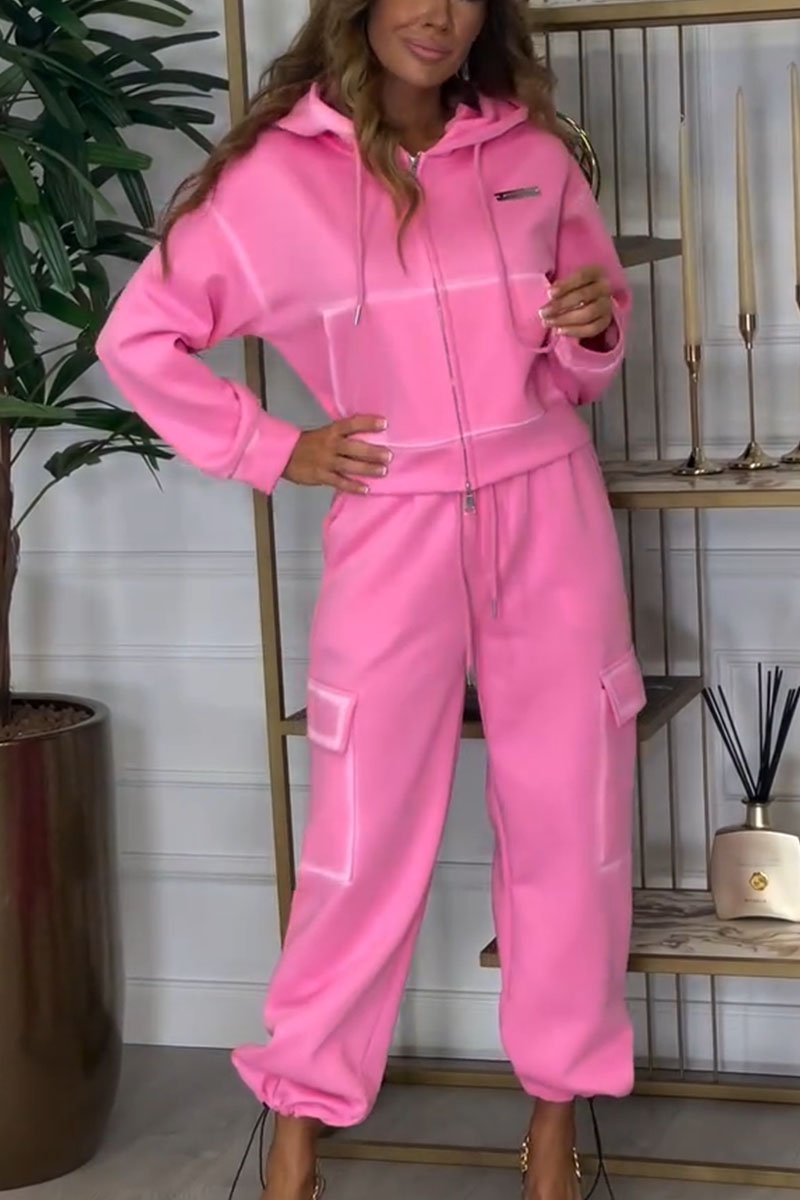 Women's Casual Sweatshirt Two Piece Set
