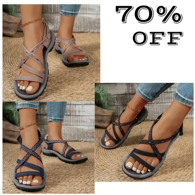 🔥2026 Summer Best Seller — Last Day Sale 60% OFF!🔥Women's Soft-Sole Orthopedic Sandals | Ultra-Comfortable Open-Toe Design