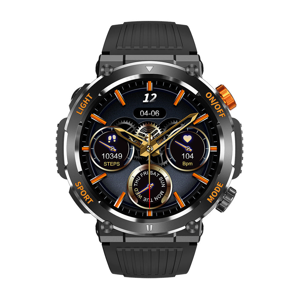 ⌚Last day's offer - 50% OFF🔥🌲 Sports Outdoor Smartwatch – Perfect for Adventure & Sports 🚴 | Waterproof, Bluetooth Call & 100+ Modes ✨