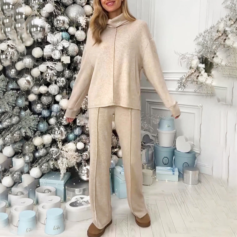 🔥Limited-time offer-Women's Casual Loose Knit 2-Piece Set