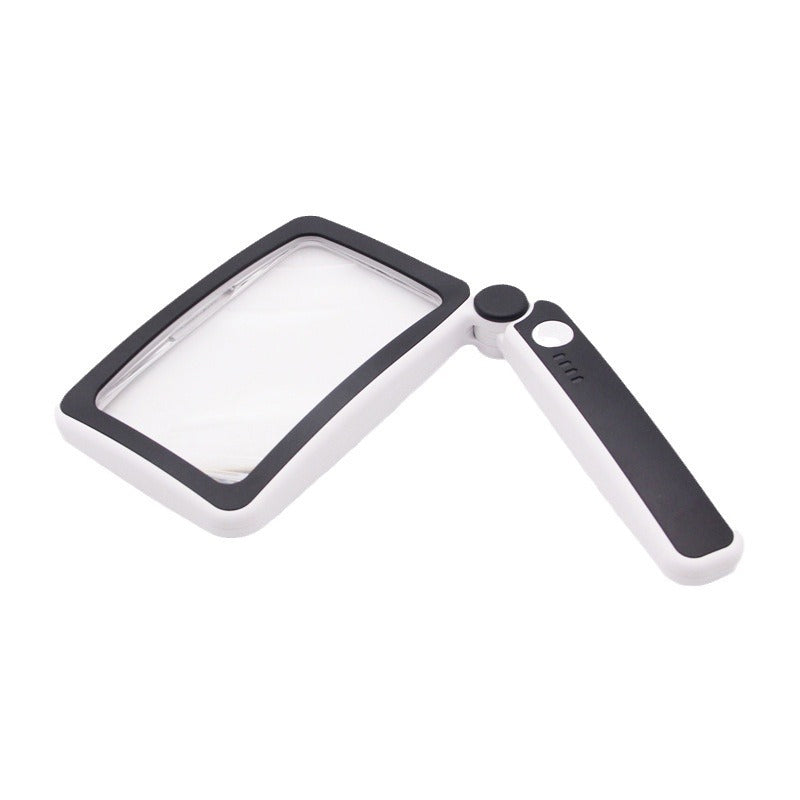 🔥Limited-time offer-50% OFF🔥Folding Handheld Magnifying Glass with Light for Reading