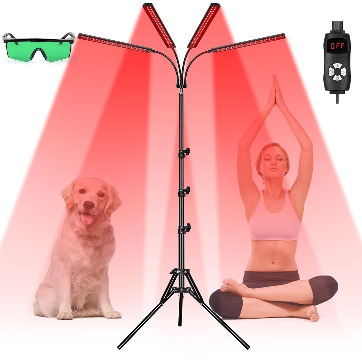 Aethel Red Light Therapy Lamp for Body