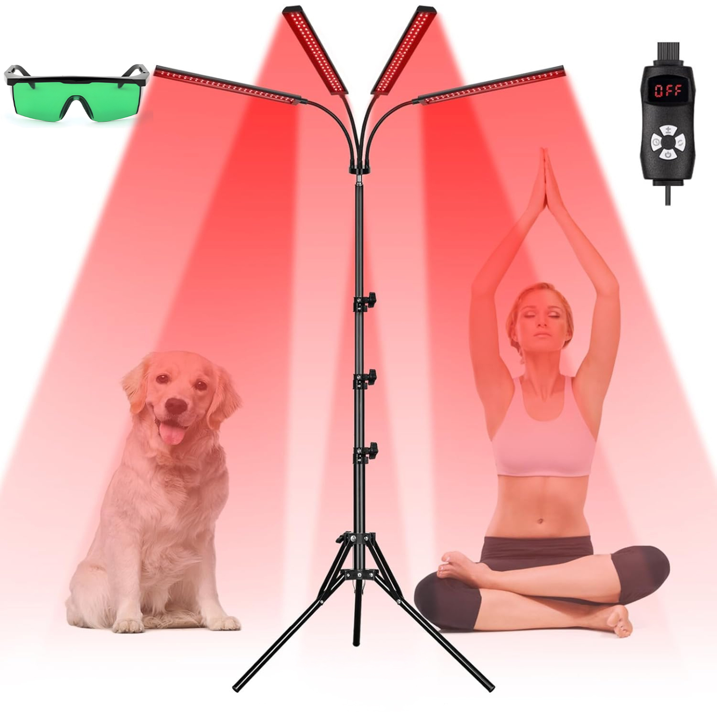 Aethel Red Light Therapy Lamp for Body