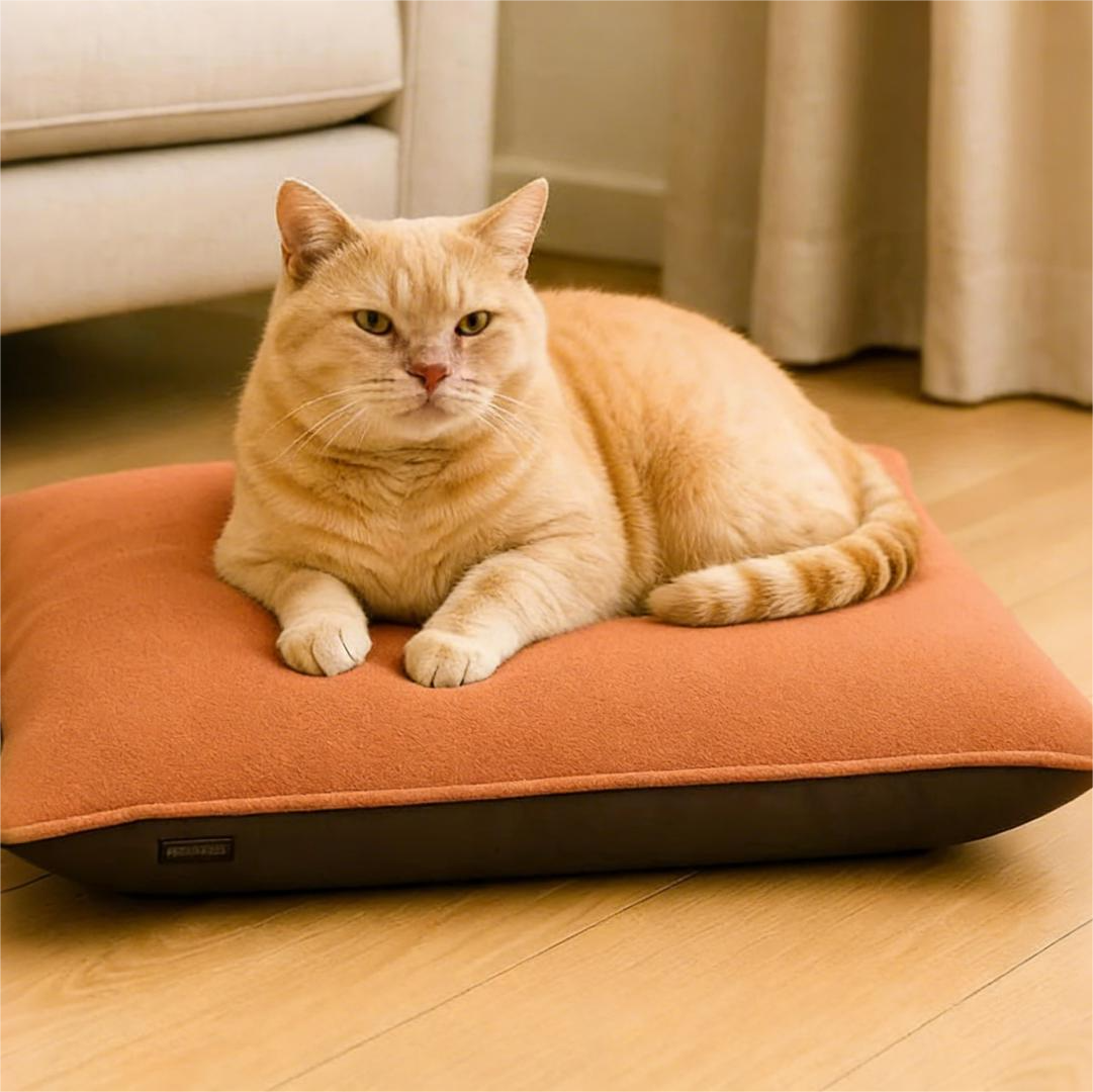 Personalized dog bed, Dog bed, Cat bed, Custom name, Gift, Pet Bed, Cozy fluffy fleece top, pet bed, sizes, multiple colors, washable cover