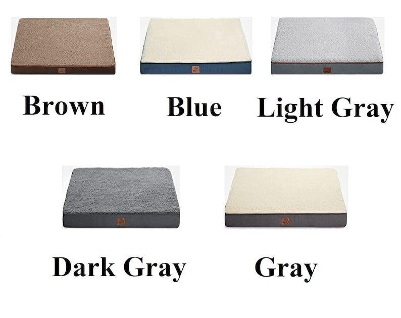 Personalized Large Bed for Dogs Bedsure /Big Orthopedic Dog Beds with Removable Washable Cover