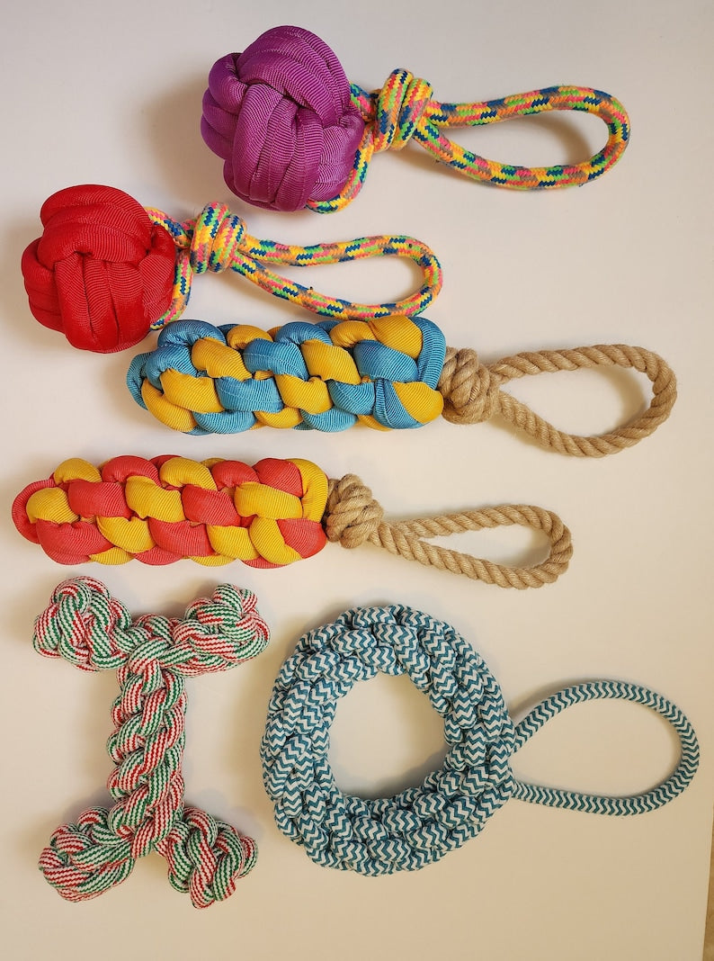 Rope Toys for Dogs Chew and Tug Play Rope Toy