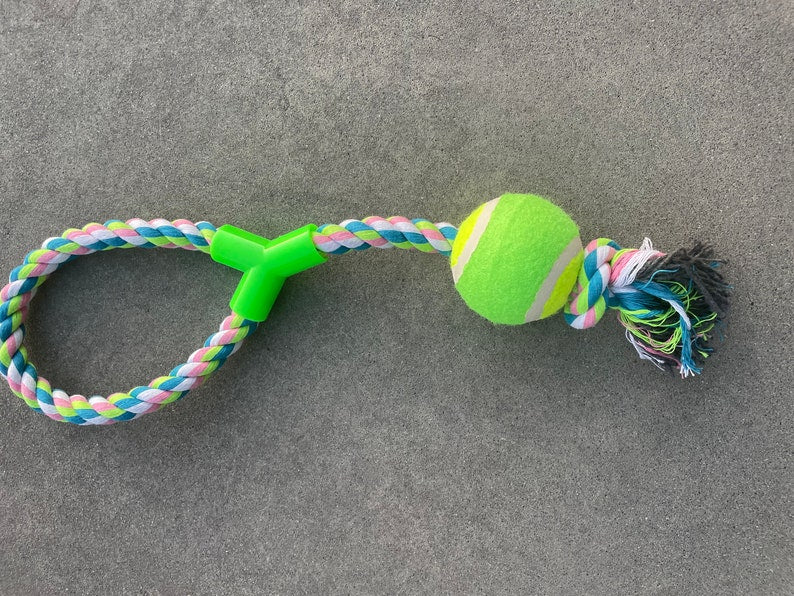 Tugging Dog Toy - Durable Rope with Ball
