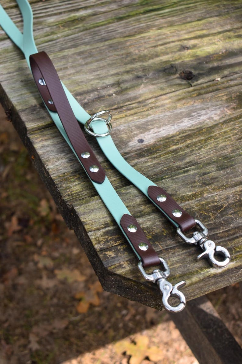 The Outback: Simple Handsfree Leash, Waterproof Biothane Dog Leash
