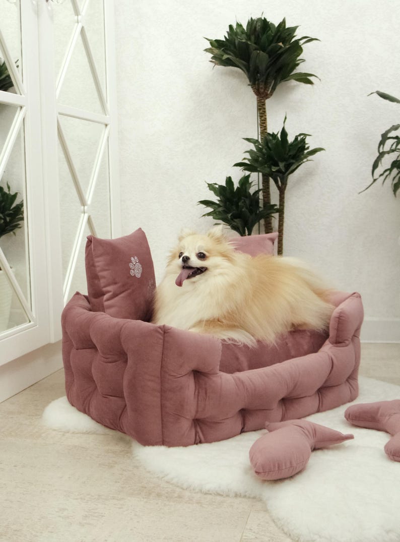 Dog bed, Large dog bed, Extra large dog bed, Velvet dog bed, Custom dog bed, Dog sofa, Pet bed, Luxury dog bed,