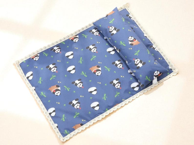 Reversible Cooling Pet Mat with Pillow | Water-Resistant Travel Cushion