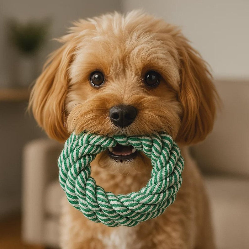 Durable Dog Rope Toy | Chew, Tug & Teeth Cleaning for Medium and Large Dogs