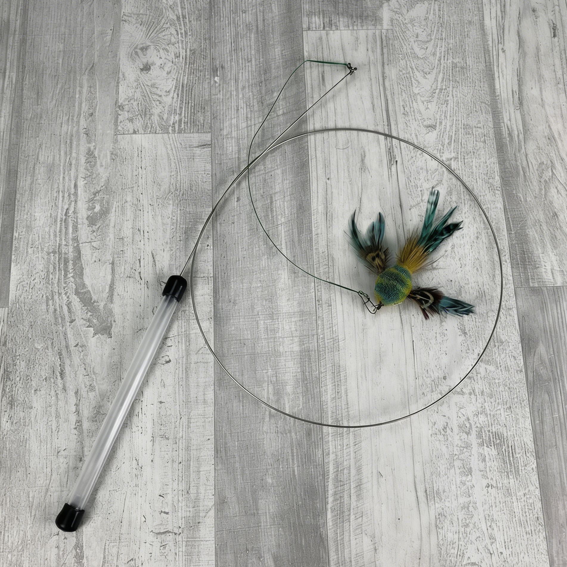 XL Feather Jet Cat Toy Bird Fly Interactive Cat Toy