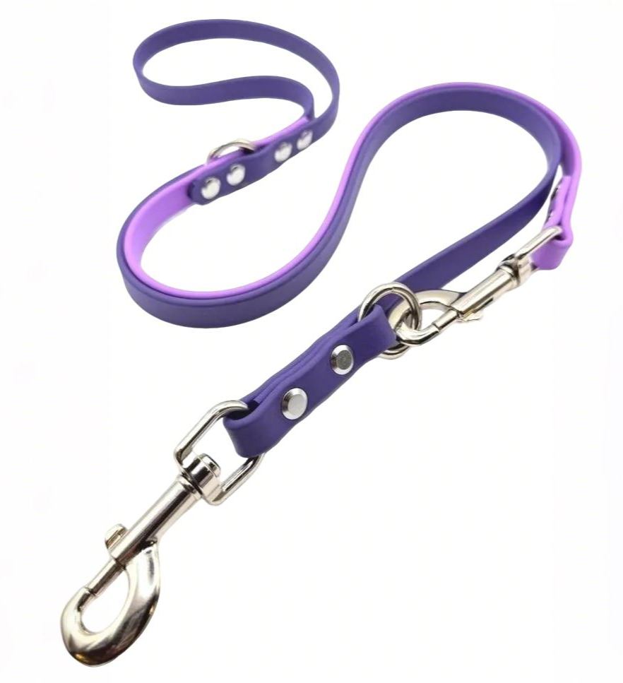 Biothane Guide Dog Leash Double Hook 5/8 Width