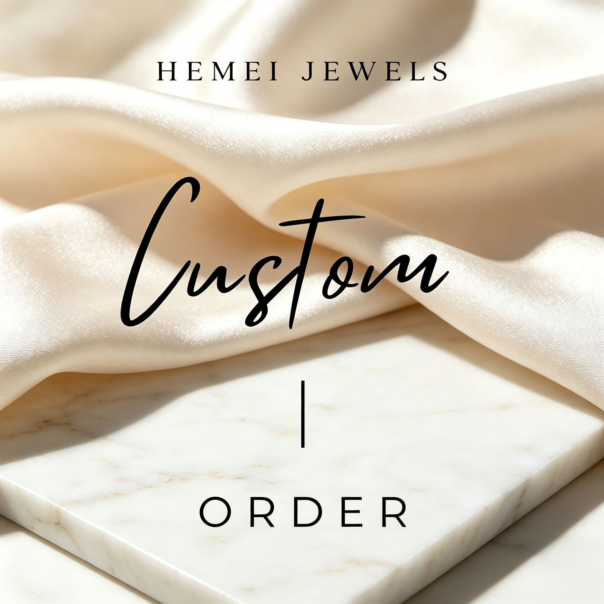 Custom Fine Jewelry Order & 50% Production Deposit Link