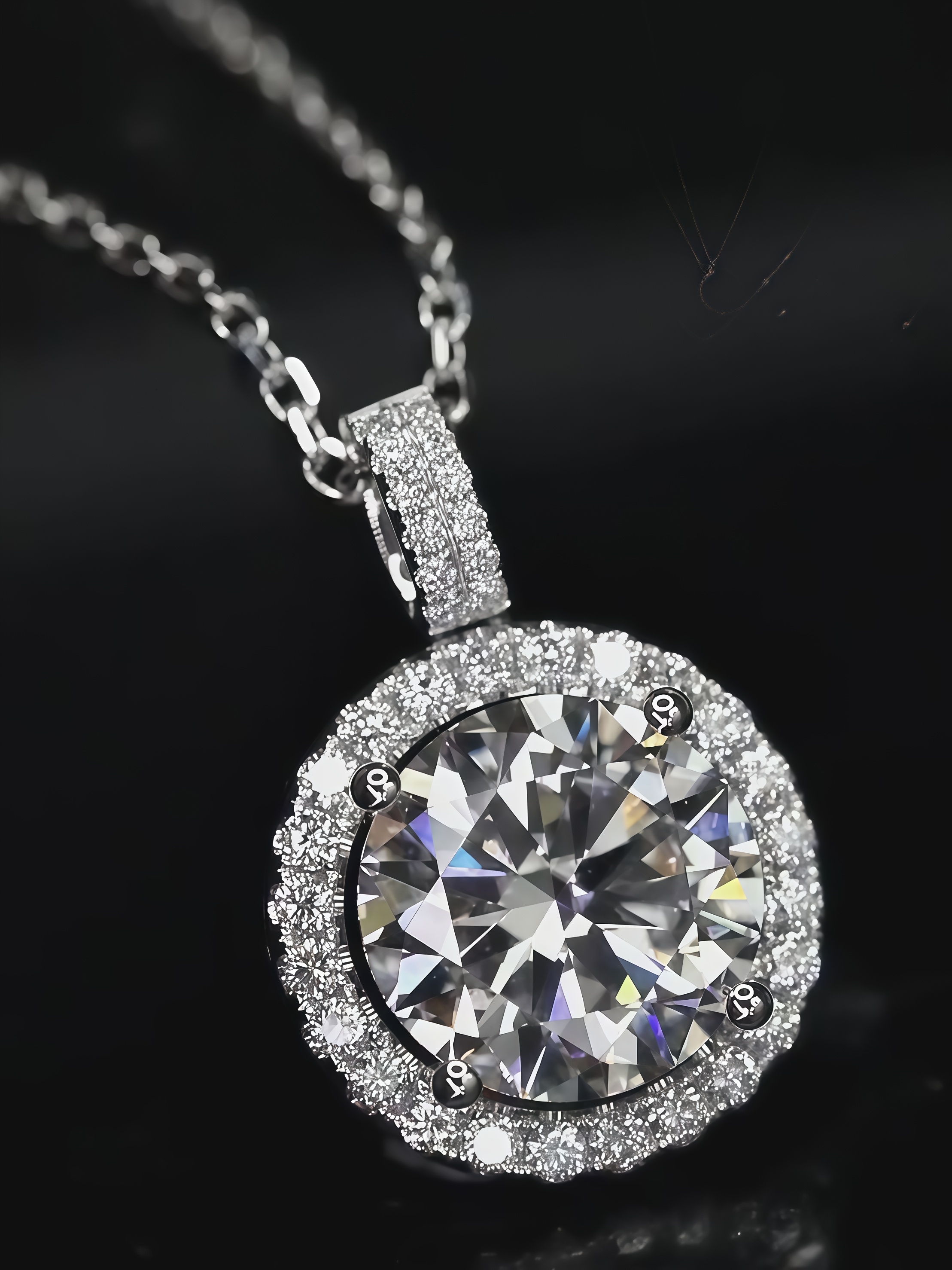 5-Carat Lab-Grown Diamond Necklace