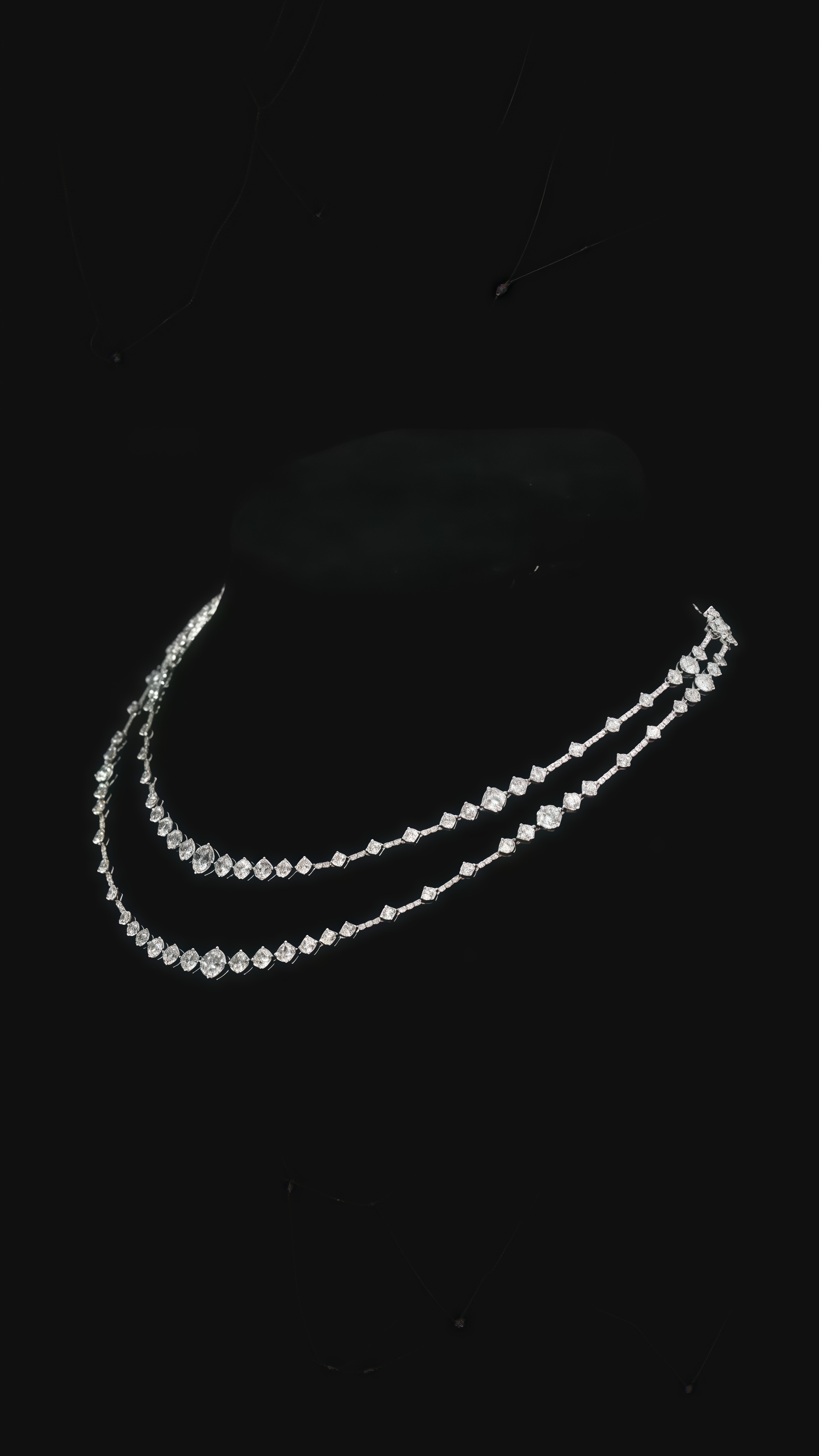 Double-Layer Lab Grown Diamond Necklace