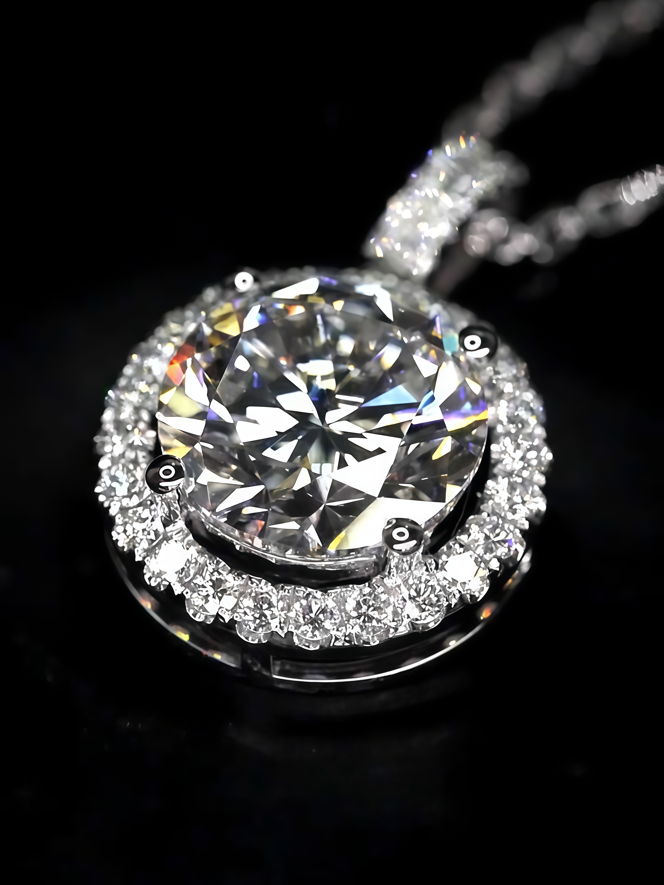 5-Carat Lab-Grown Diamond Necklace