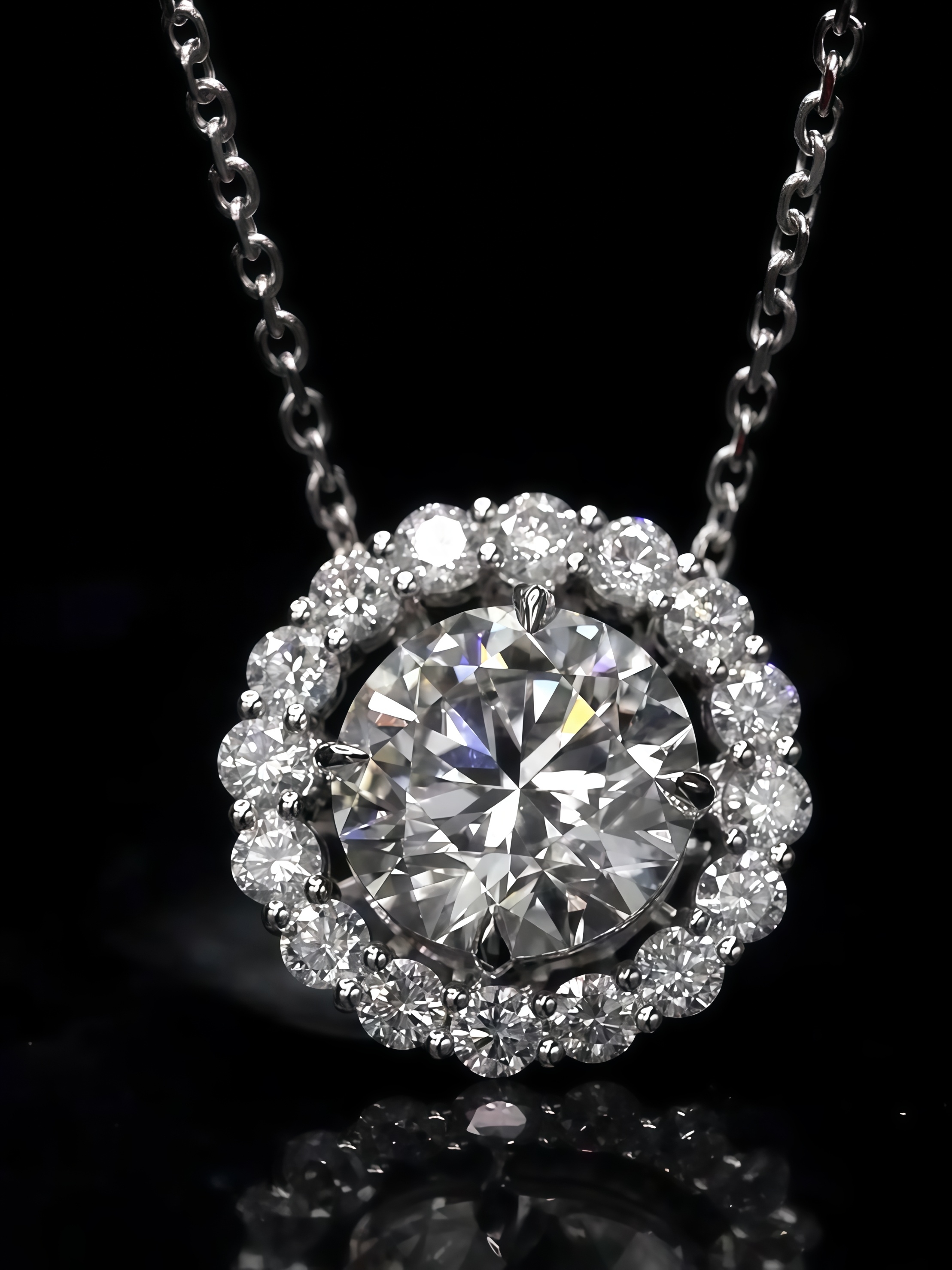 5-Carat Lab-Grown Diamond Necklace