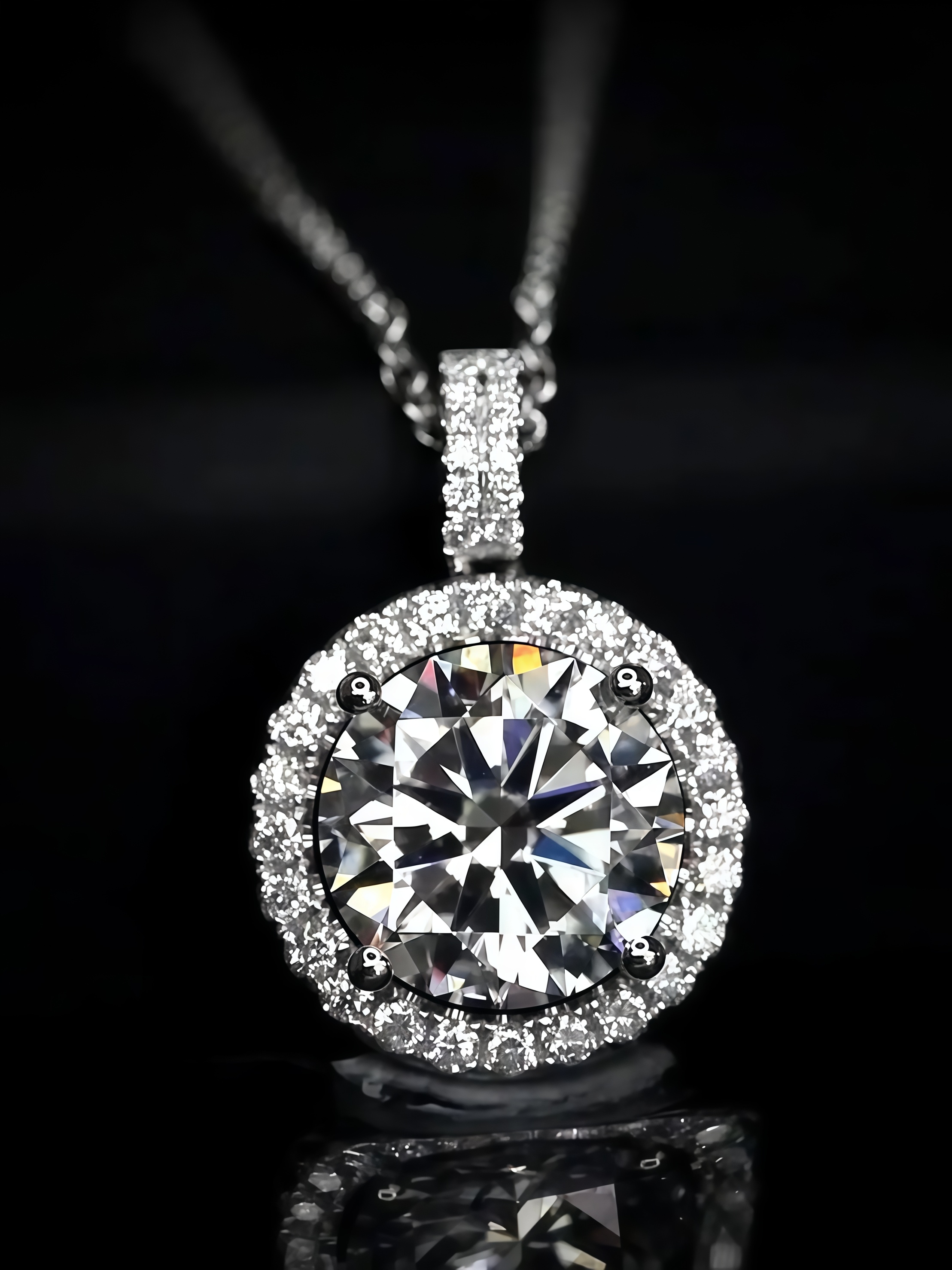 5-Carat Lab-Grown Diamond Necklace